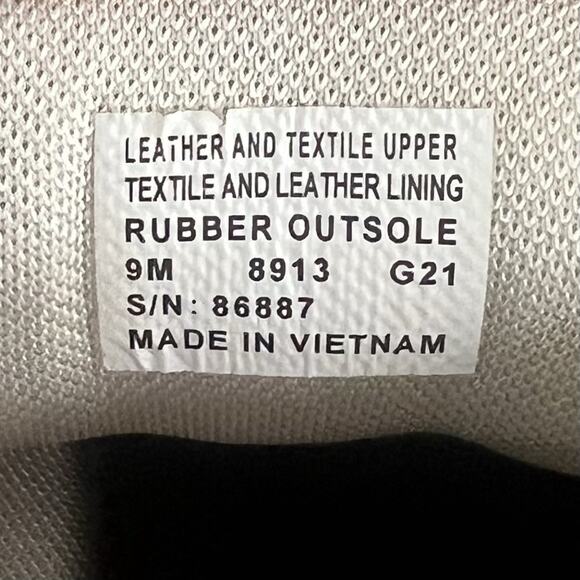 Tory Burch Annie Nylon Suede Ivory White Runner Sneakers - Picture 9 of 9